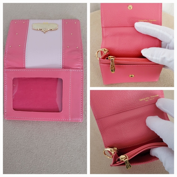 Samantha Thavasa Pink and Gold Wallet - Picture 6 of 9